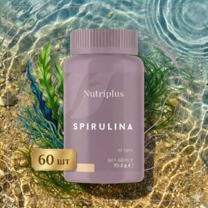 Спіруліна для схуднення  Spirulina Nutriplus  60 шт капсули